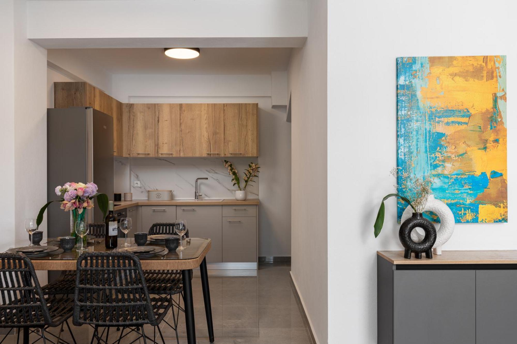 Kleoniki & Irida Residential Complexes Apartment Ofrinion Bagian luar foto
